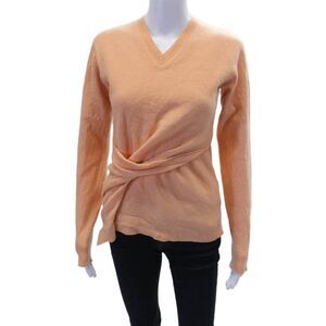 Sies Marjan Womens Pullover Sweater Orange Size S